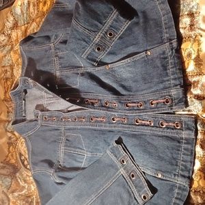 New Direction Denium Jacket with Side Pockets Size M